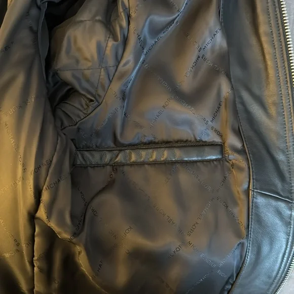 Michael Kors Leather Jacket - Picture 6 of 11